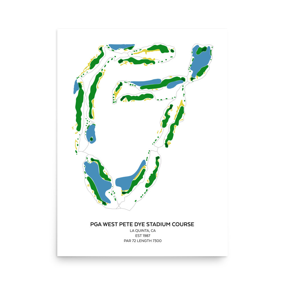 PGA WEST Pete Dye Stadium Course - La Quinta, CA
